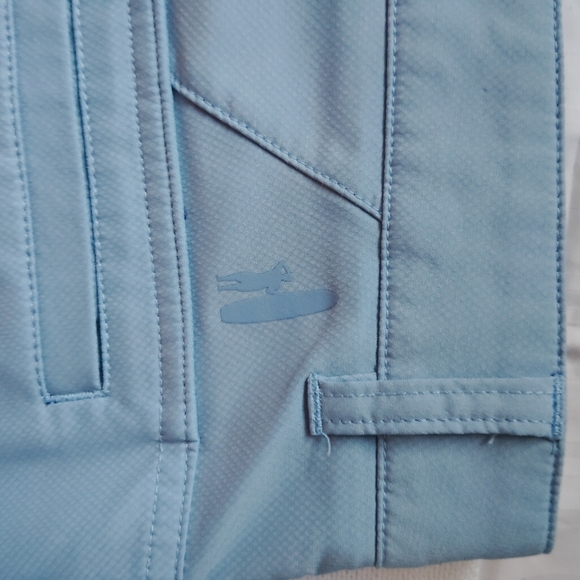 JOHNNIE O PREP PERFORMANCE GOLF SHORTS 36 BLUE/KHAKI WEEKEND CASUAL NWOT LOT/2 - Picture 5 of 10